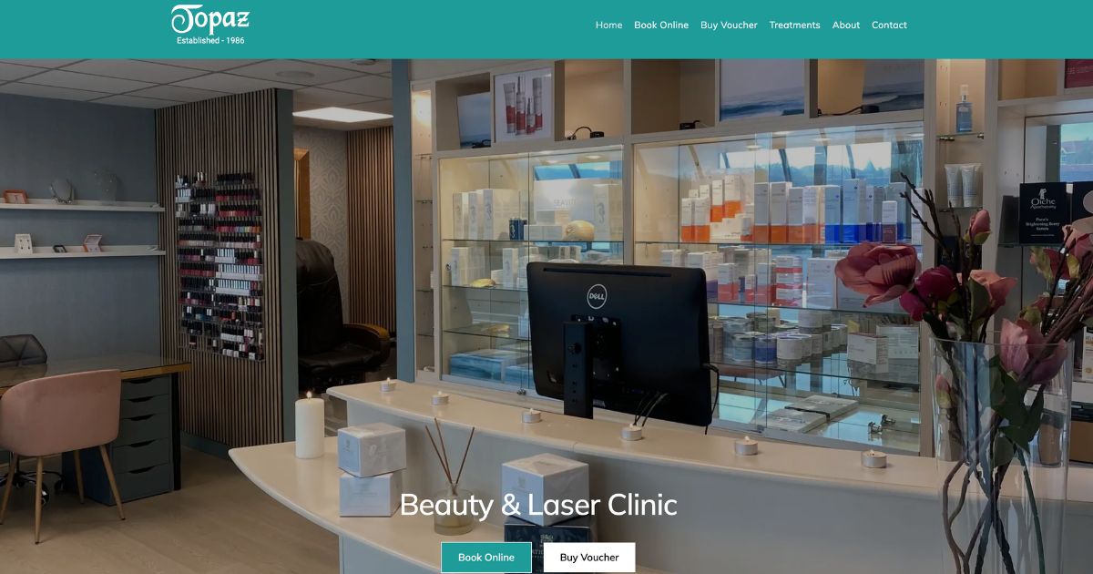 Topaz Beauty logo