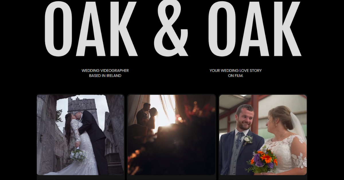 Oak & Oak Wedding Videographer