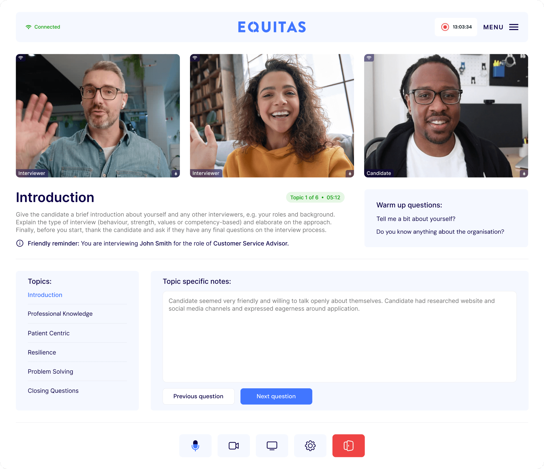 Equitas App