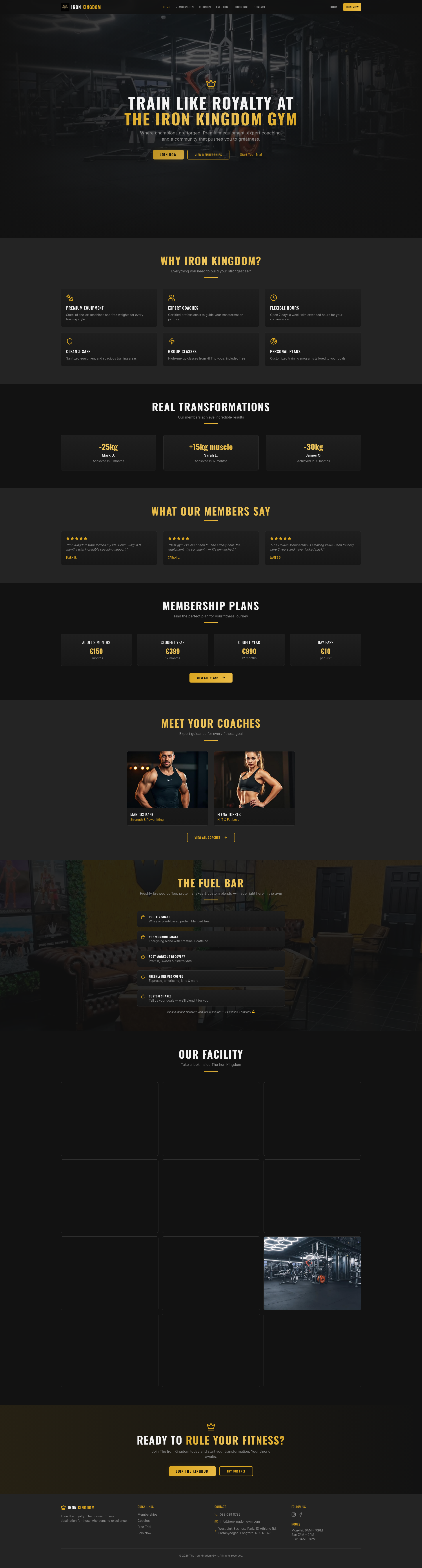 The Iron Kingdom Gym