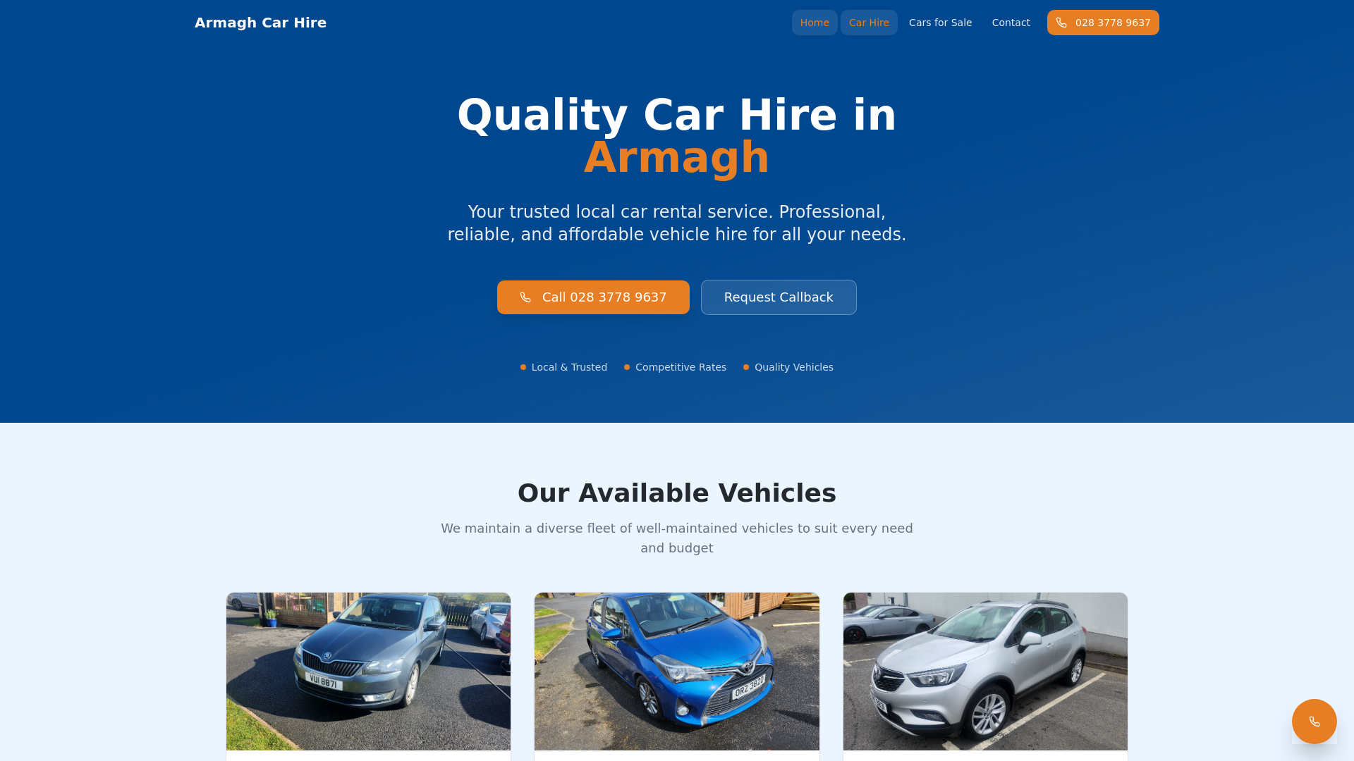 Armagh Car Hire NI