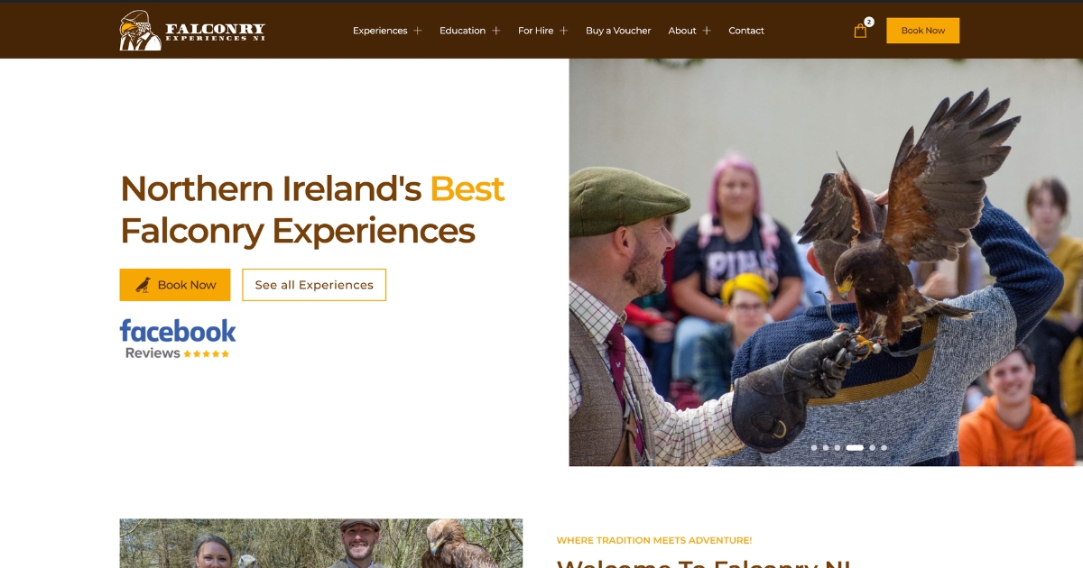 Hawk Walks Falconry Experiences N.I