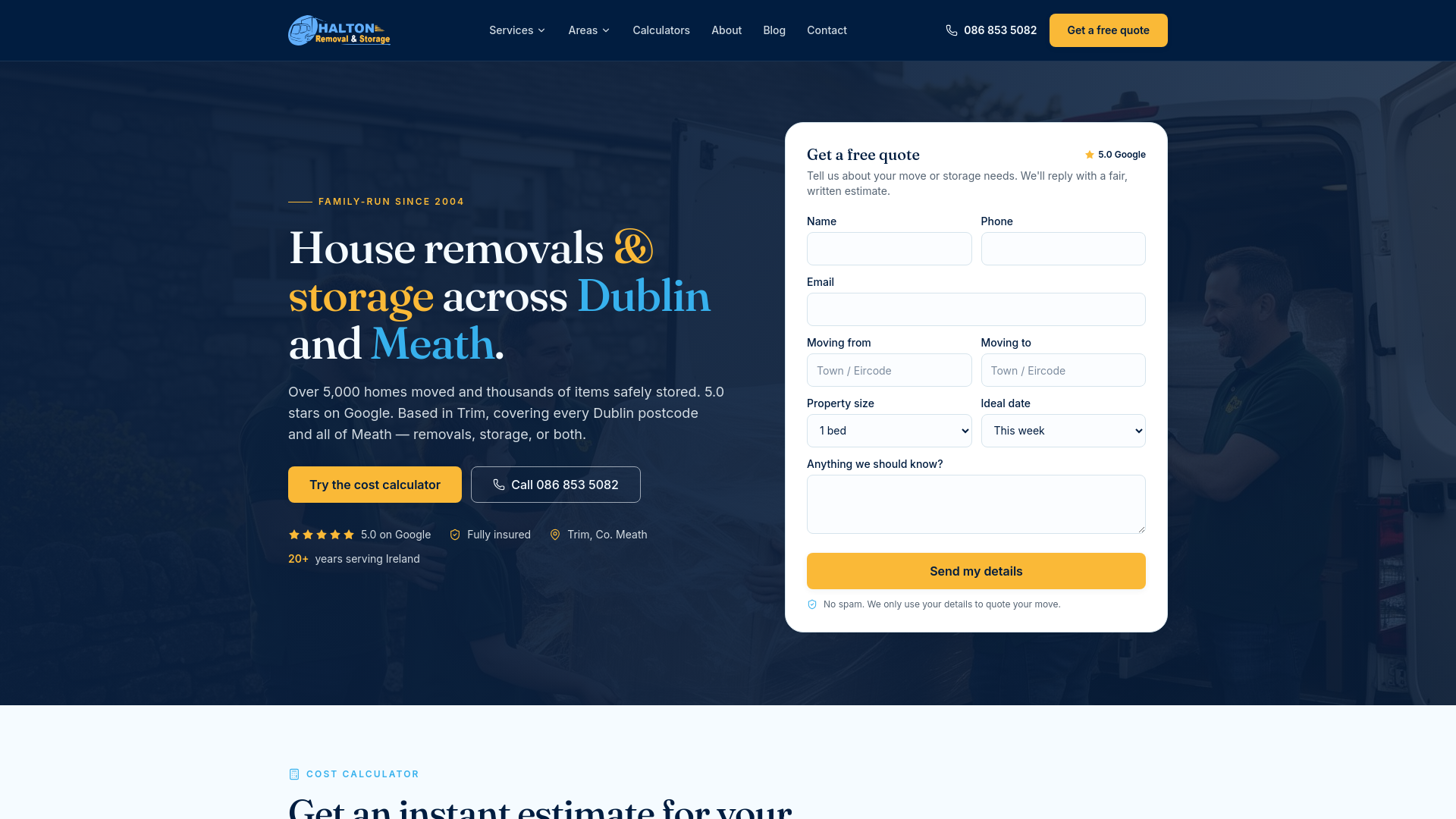Halton House Removals and Storage