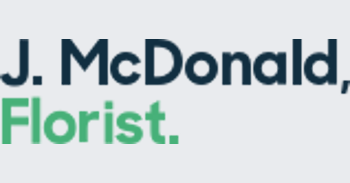 J. McDonald Florist Ltd
