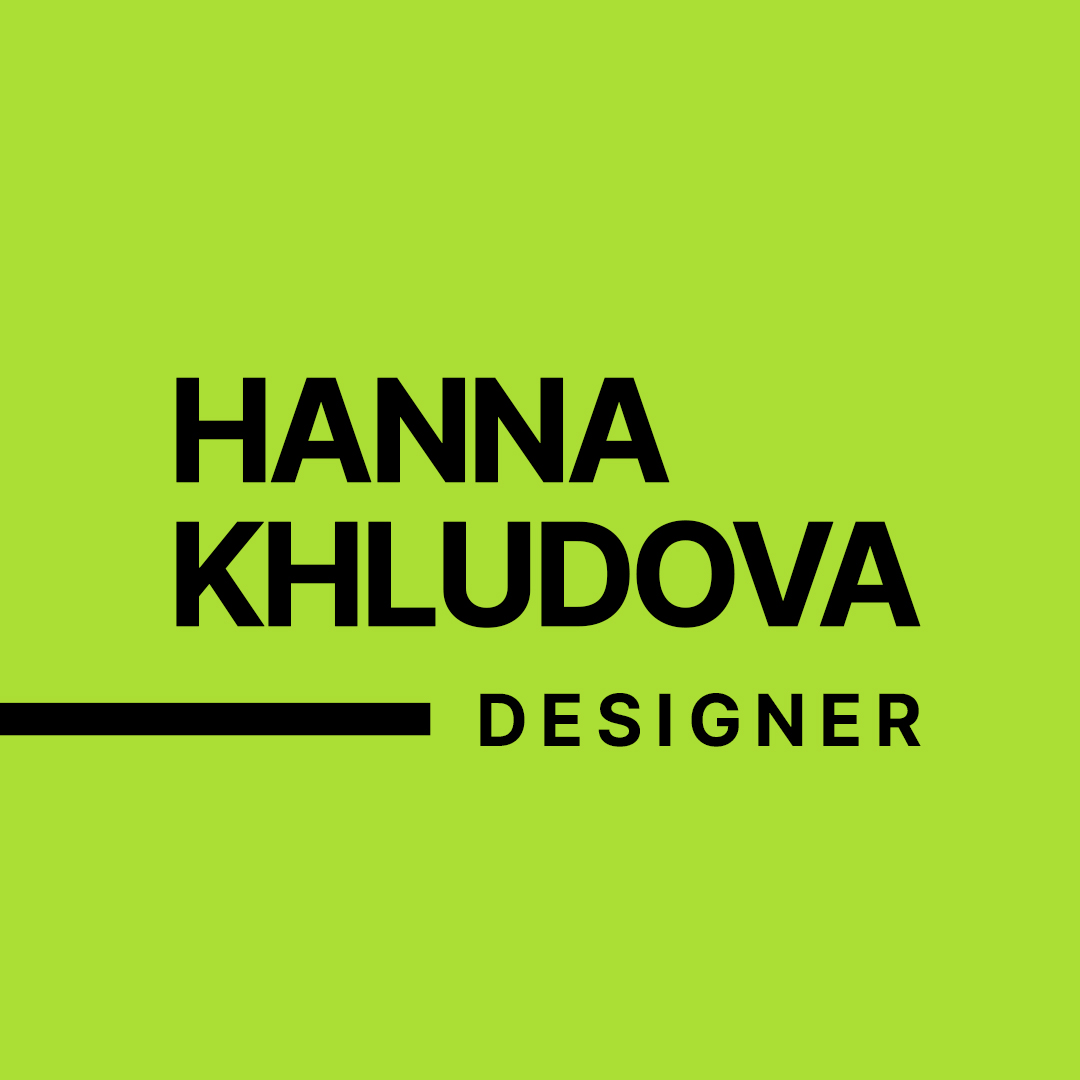Designer Hanna Khludova