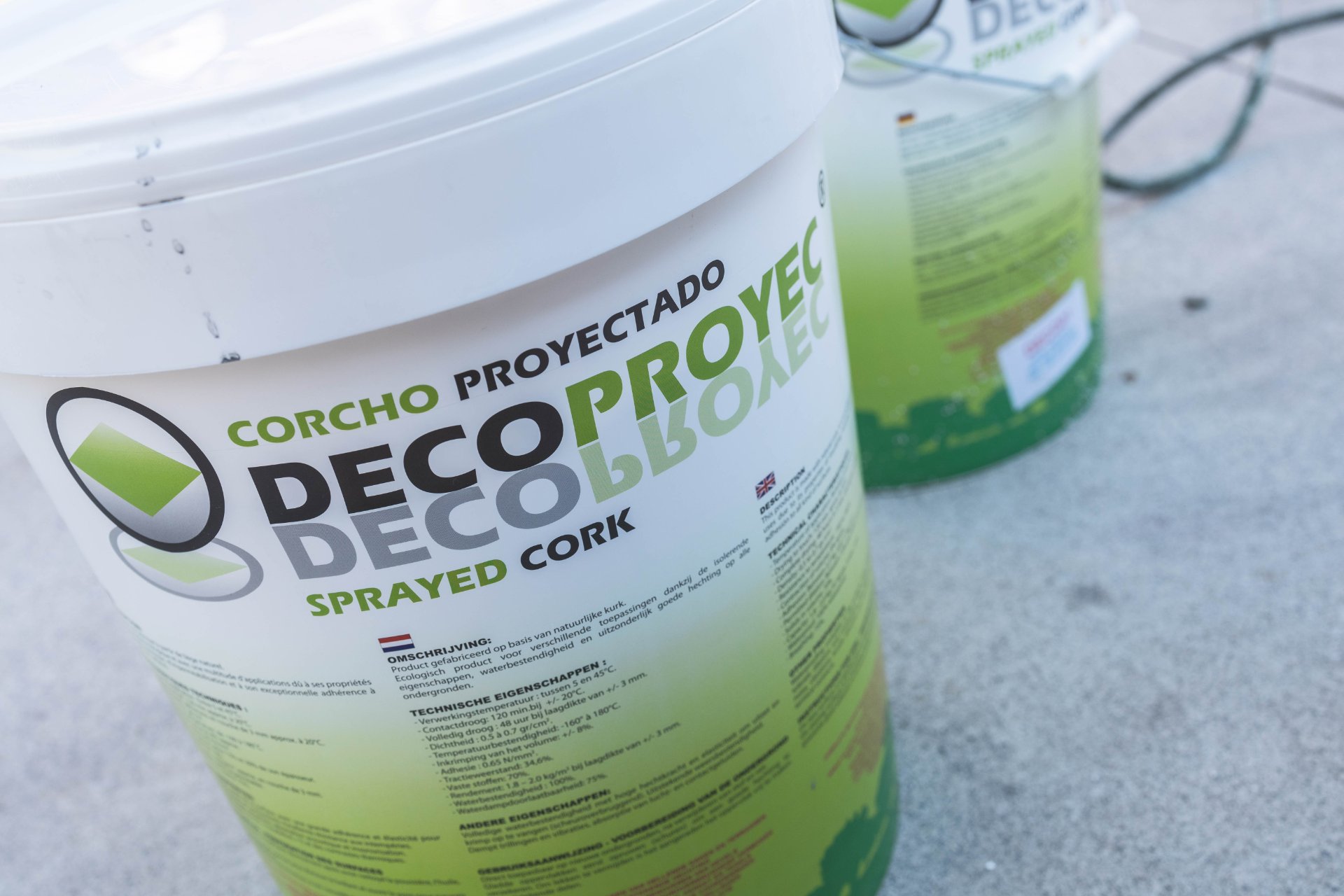 Decoproyec Ireland - Sprayed Cork Coatings