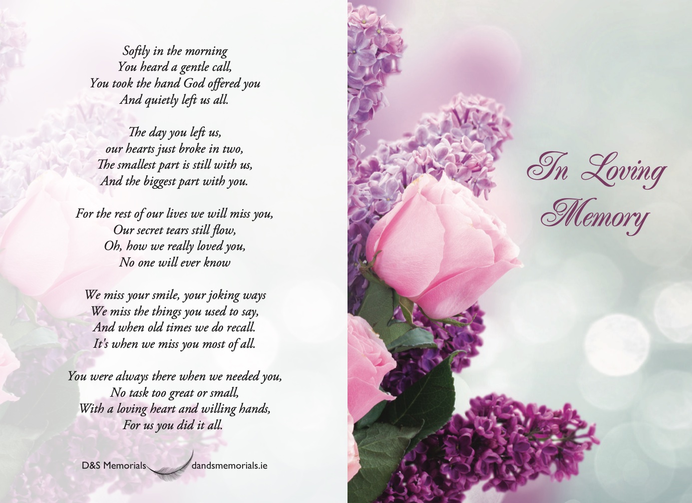 D & S Memorials