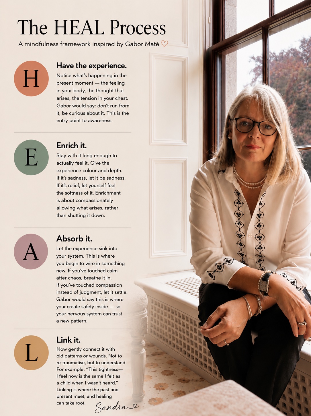 Sandra Schmidt, Psychotherapy in Parenting & Relationship Mentoring & Trauma informed CI Practitioner