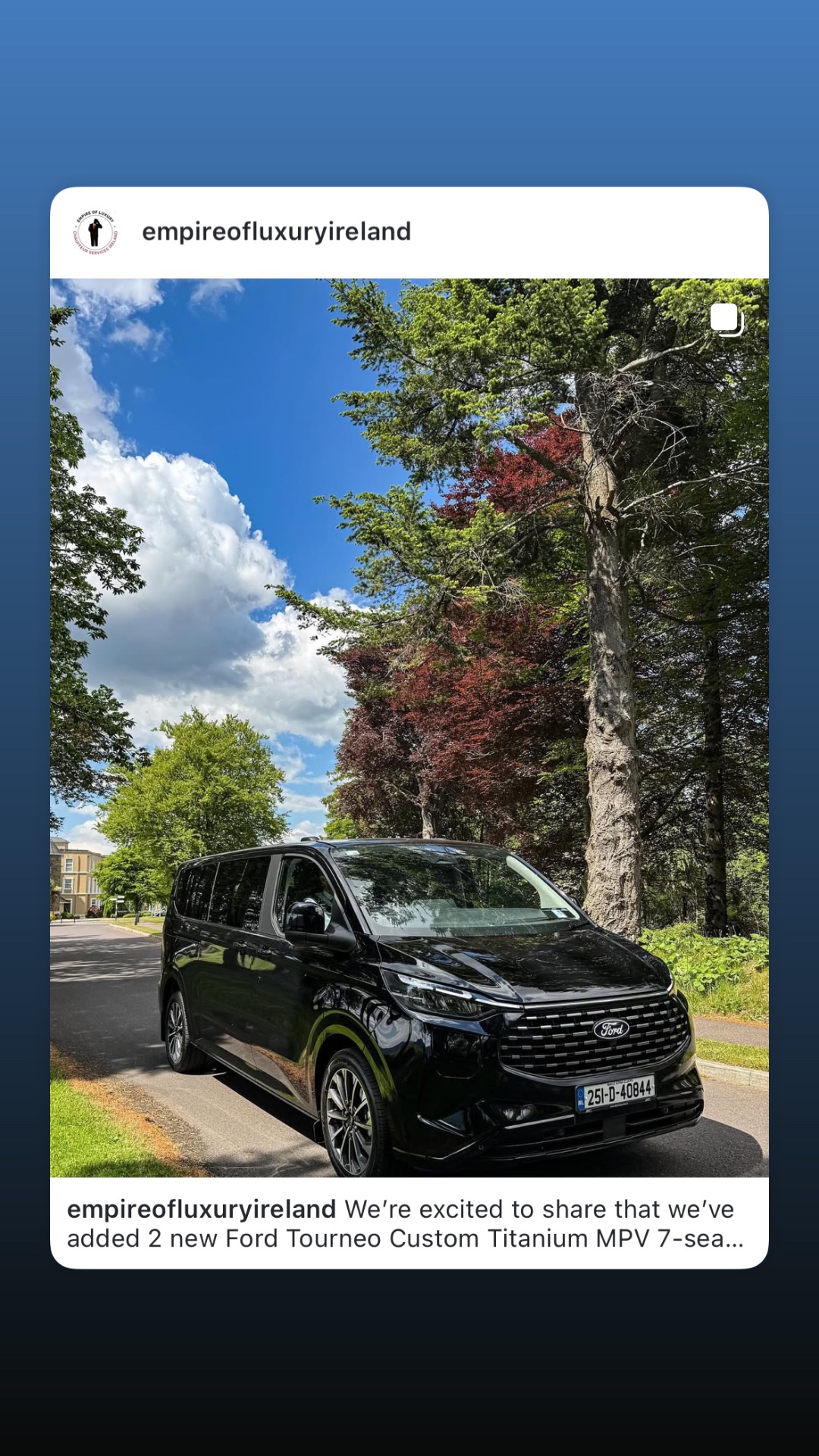 Empire of Luxury Chauffeur Services Ireland