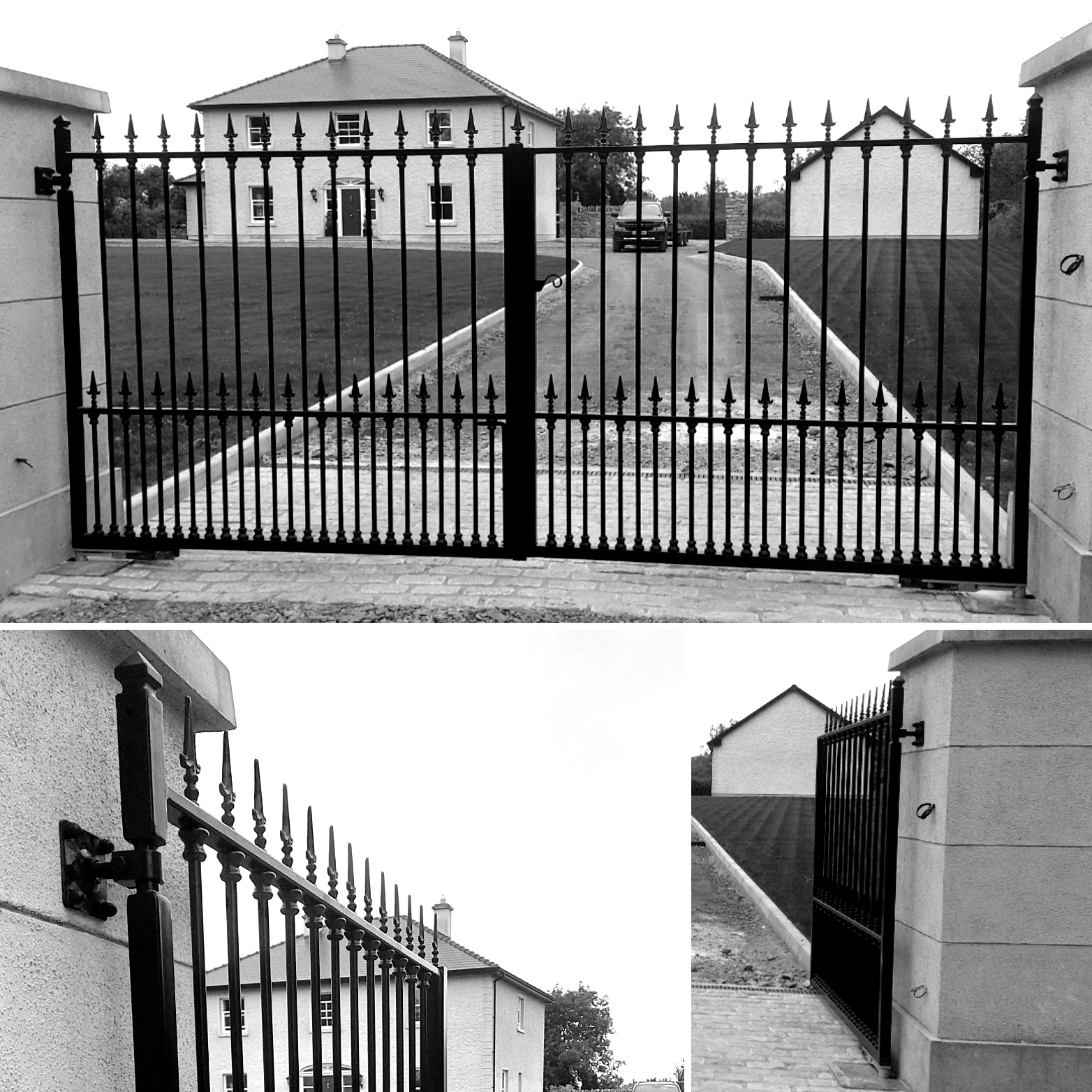 Auchmuty Ironwork - wrought iron gates and railings