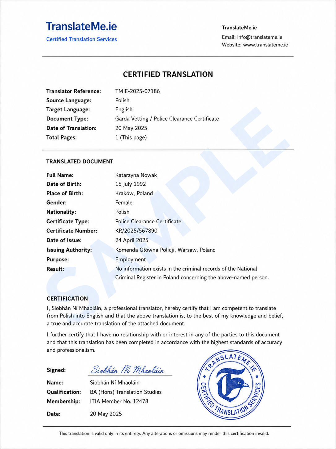TranslateMe.ie