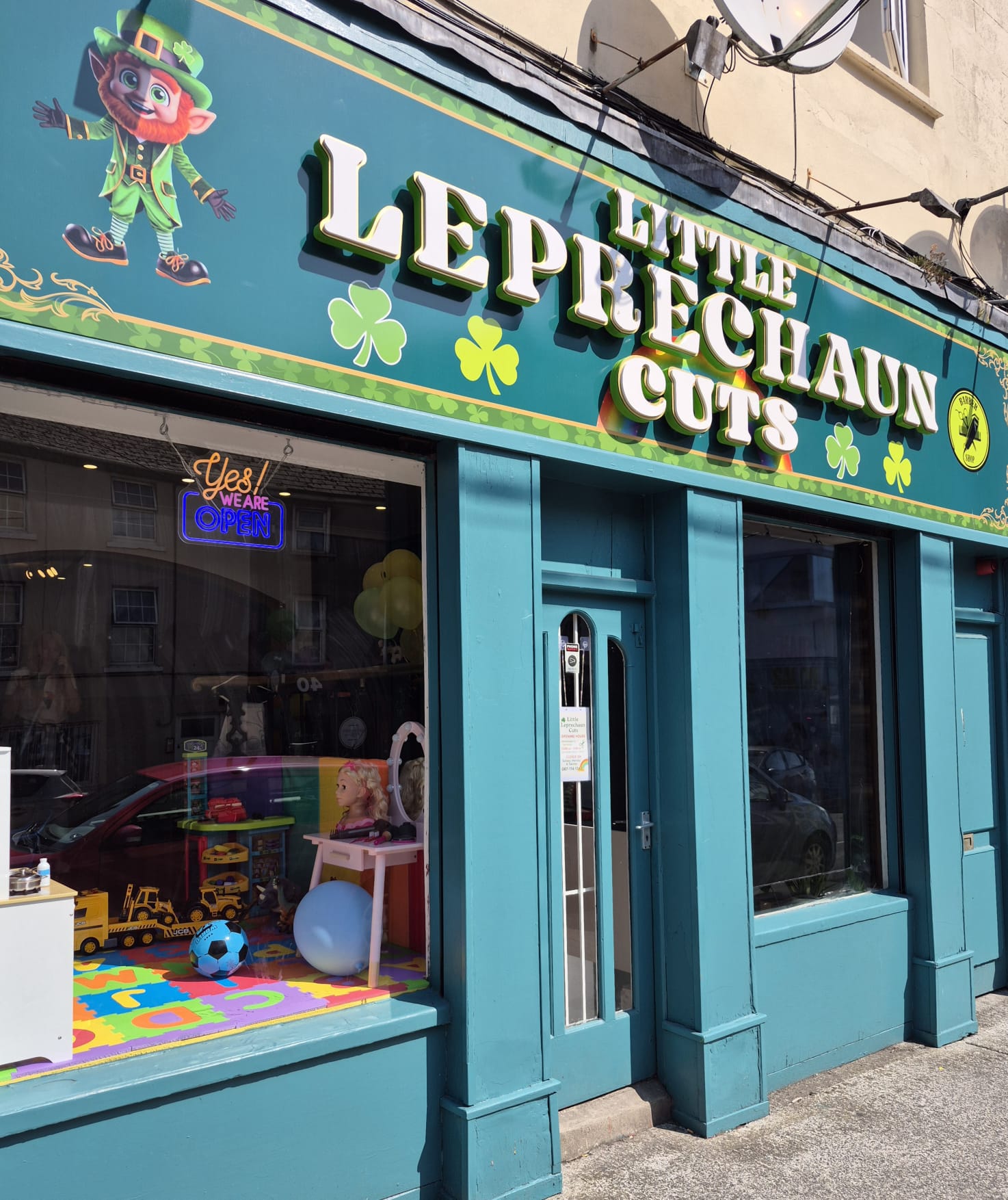 Little leprechaun cuts