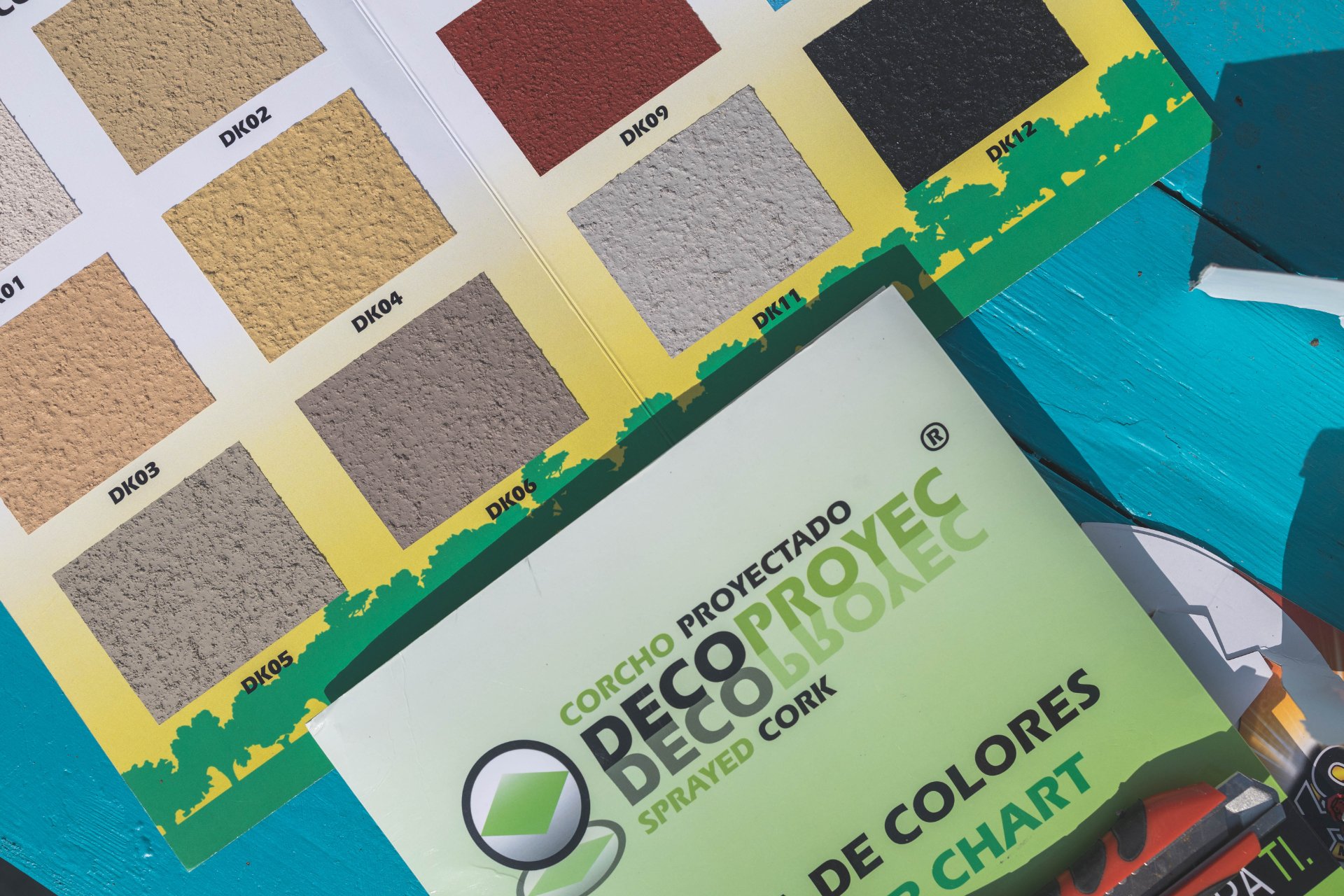 Decoproyec Ireland - Sprayed Cork Coatings